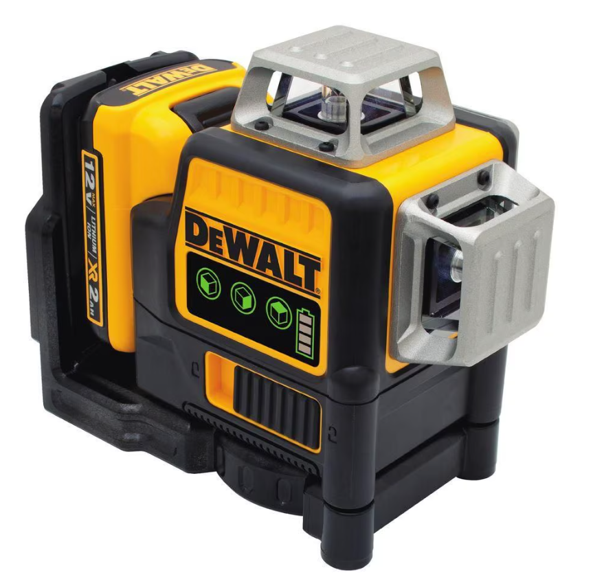 DEWALT DW089LG – Niveau laser lignes croisées 3x360° vert 12V/20V MAX XR